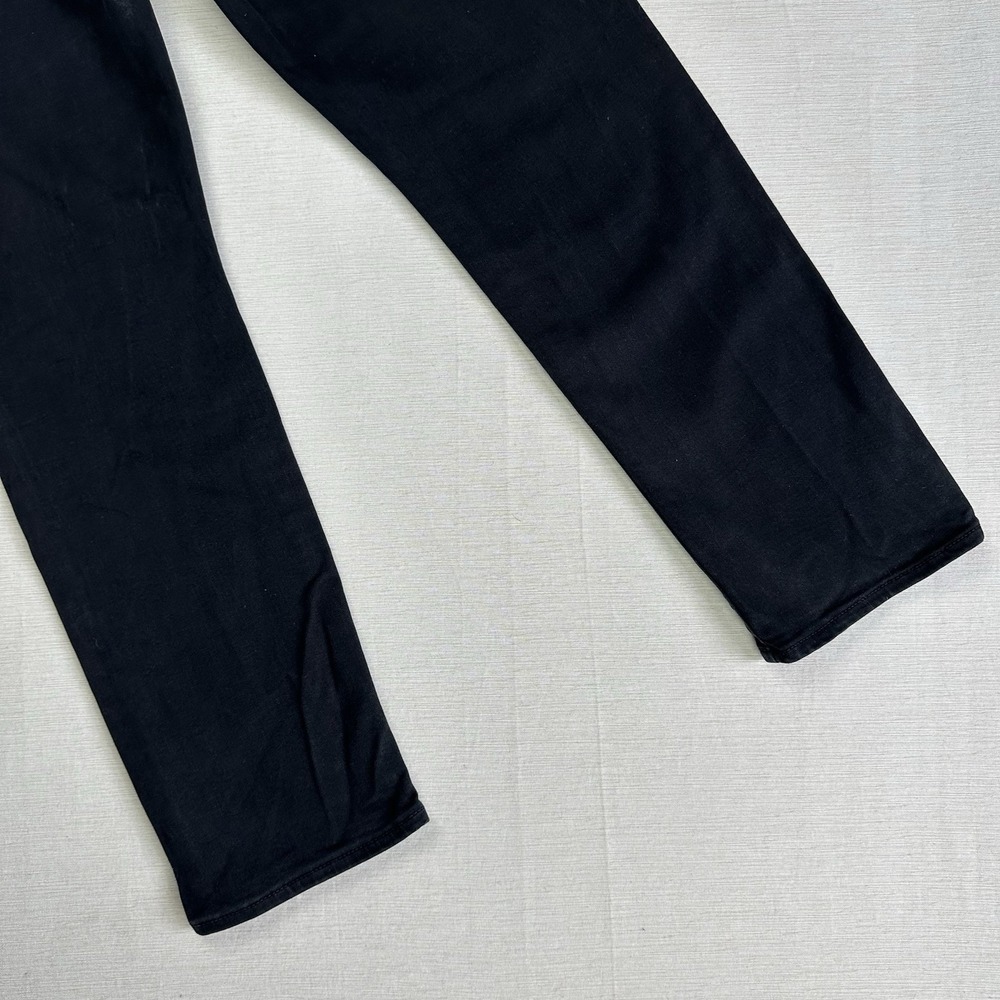 Todd Snyder Five Pocket Stretch Chino Jeans Men Measures 32 x 29.5 Black Faded - Picture 10 of 10